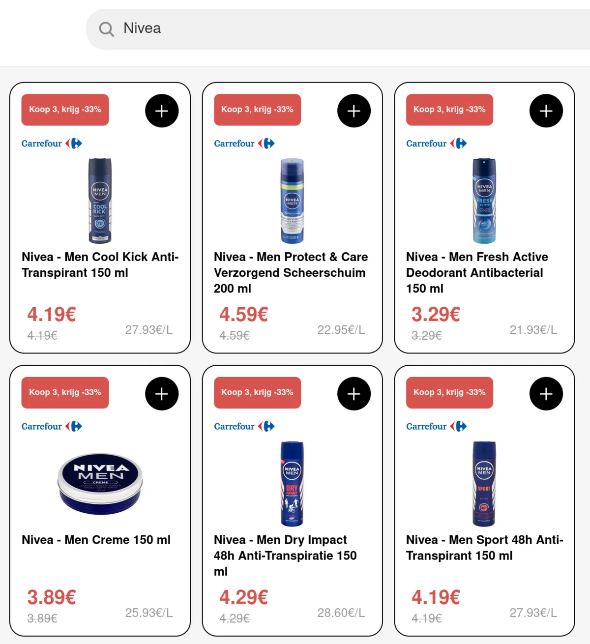 We tonen je de nieuwste prijzen van grote winkels, zodat je de beste keuze kunt maken.
